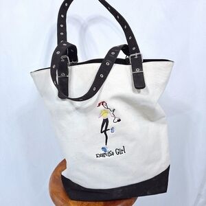 The Girls Excerise Girl Tote Bag